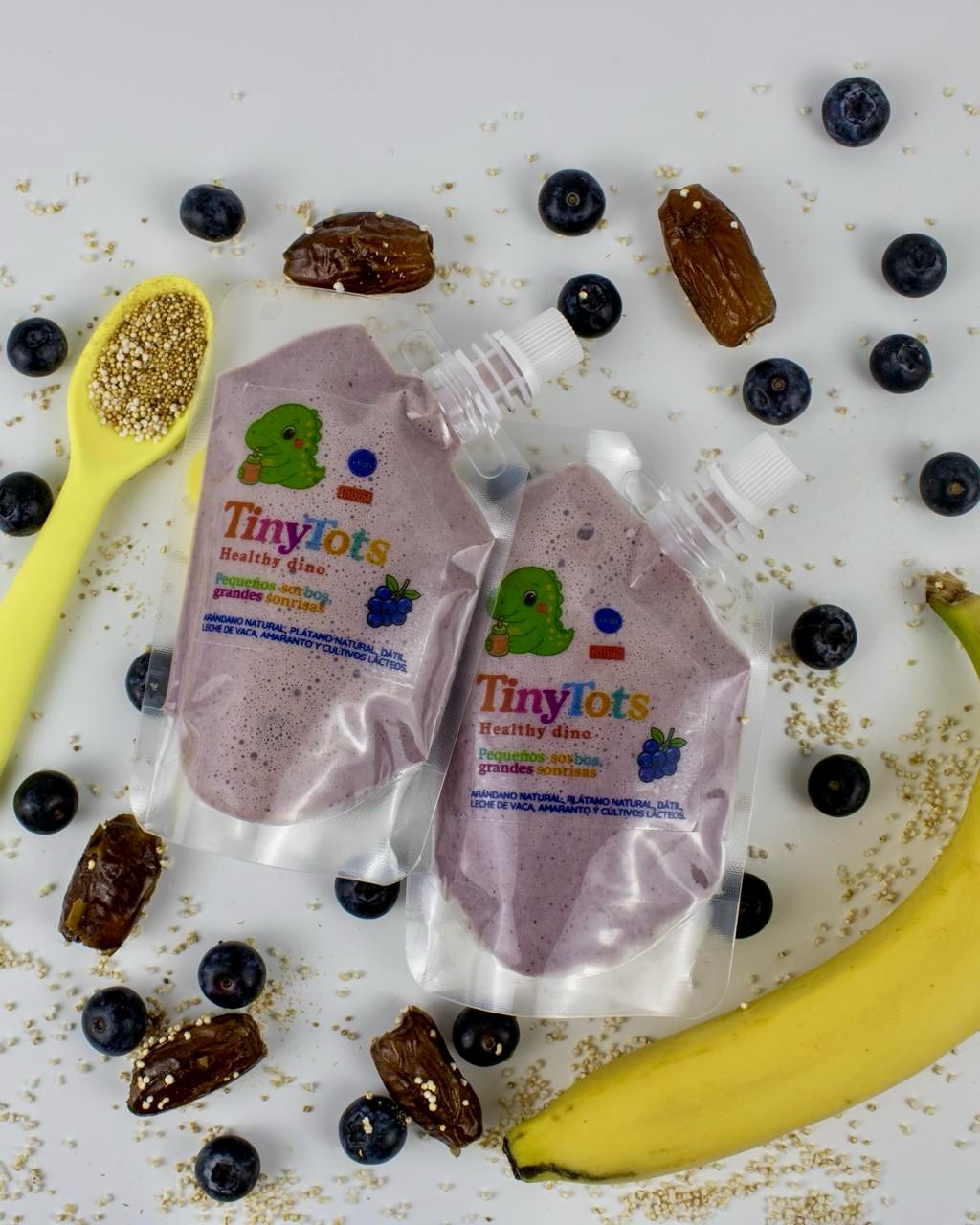 Bebible Arándano & Plátano